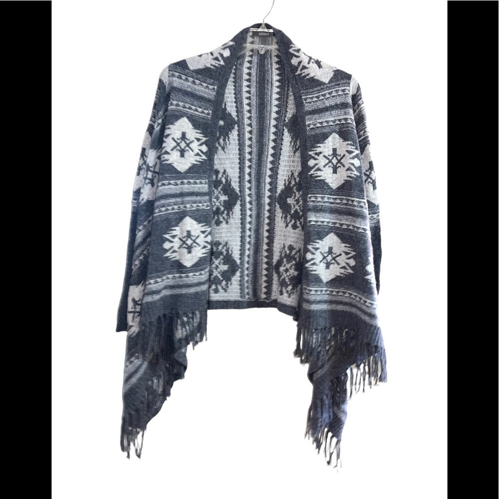 Kerisma Lambswool Cardigan with tassels. Size Medium.